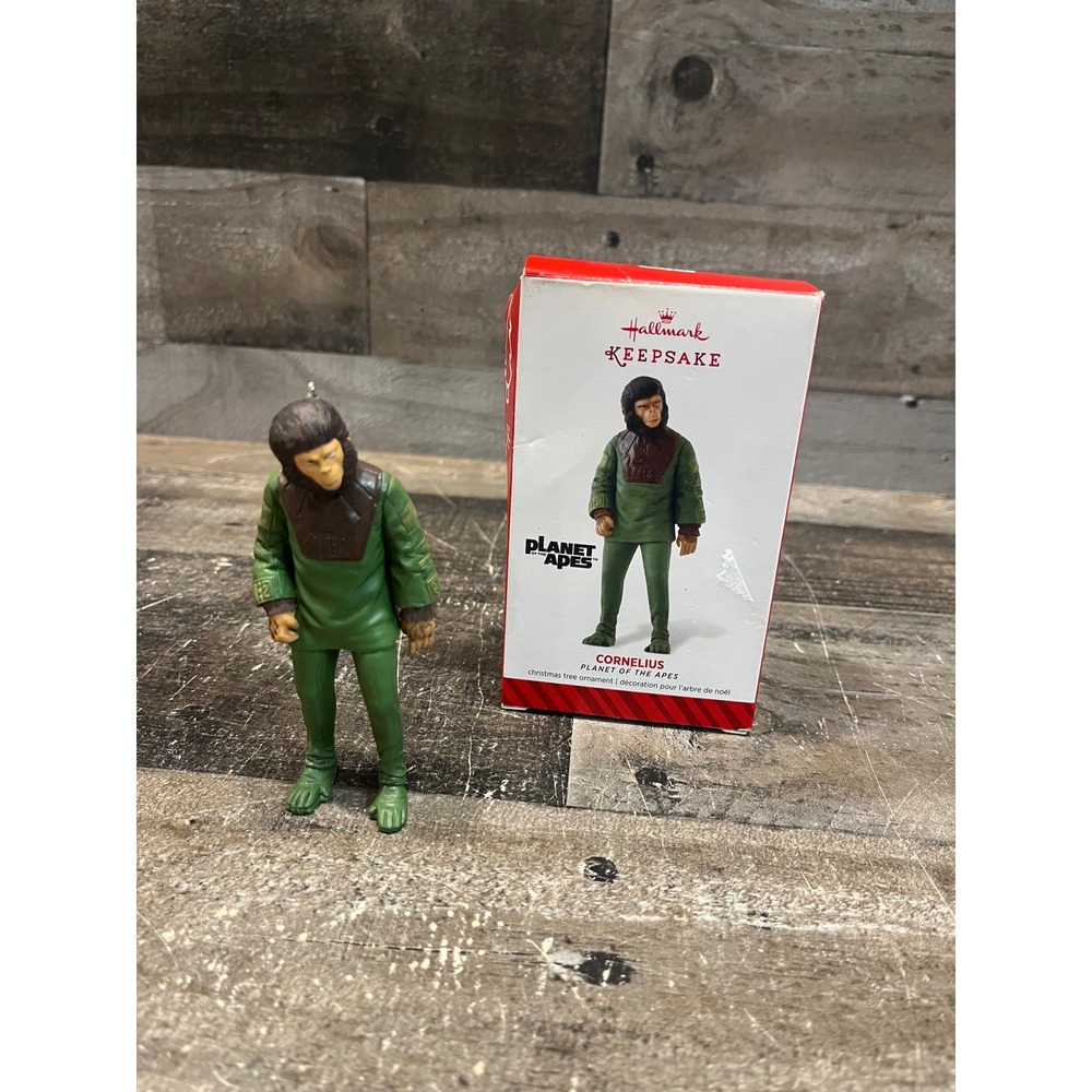 Hallmark Keepsake 2014 Planet of the Apes Cornelius Christmas Ornament QXI2773